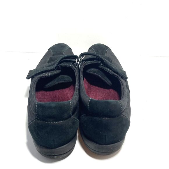 MUNRO Joliet Black Suede Fabric Comfort Shoe Hook Loop Slip On Shoes 10.5 - Picture 8 of 14
